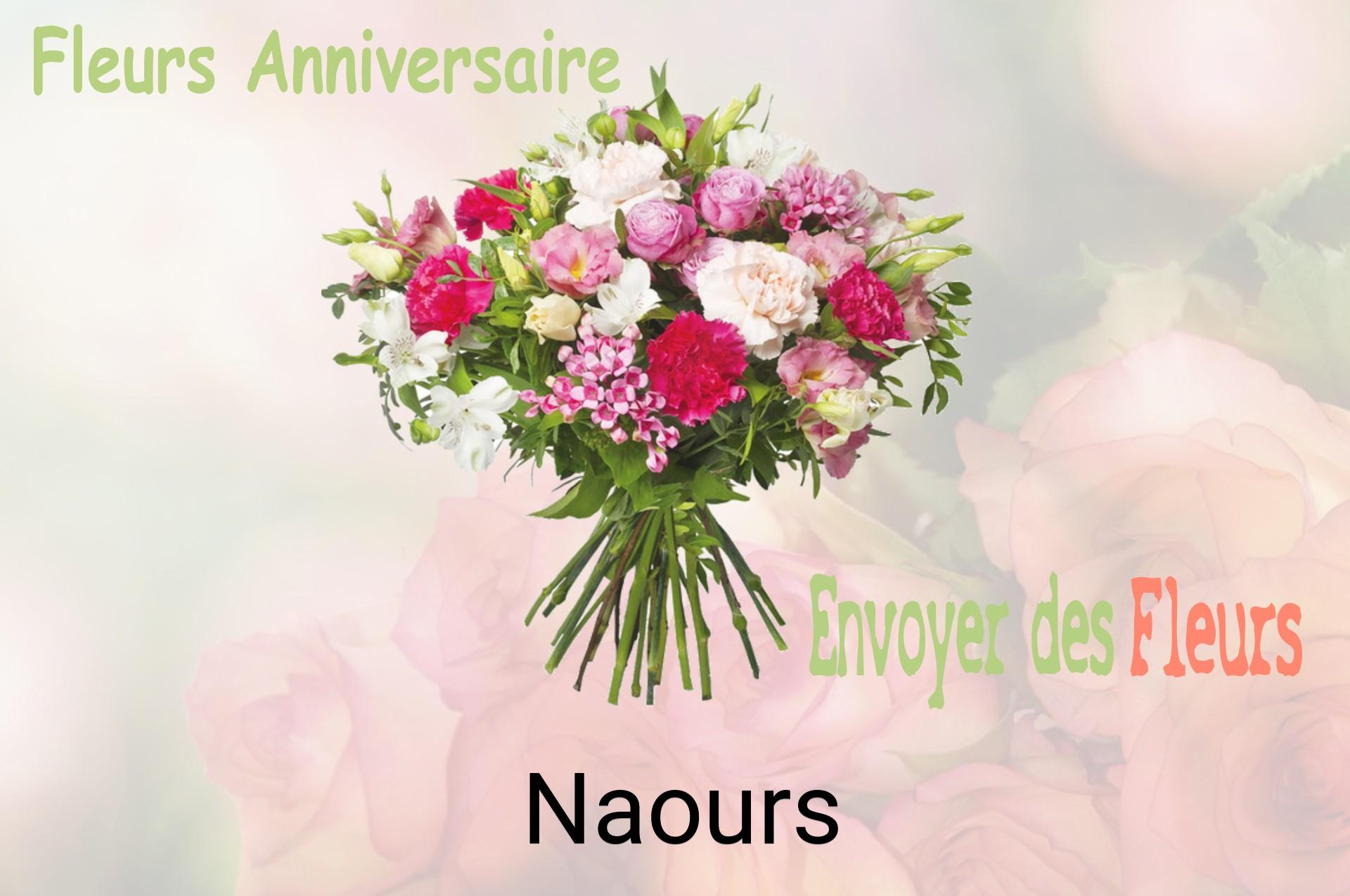 Bouquet de fleurs d’anniversaire livré à Naours